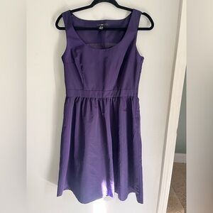 H&M Elegant Purple Dress- Size 10